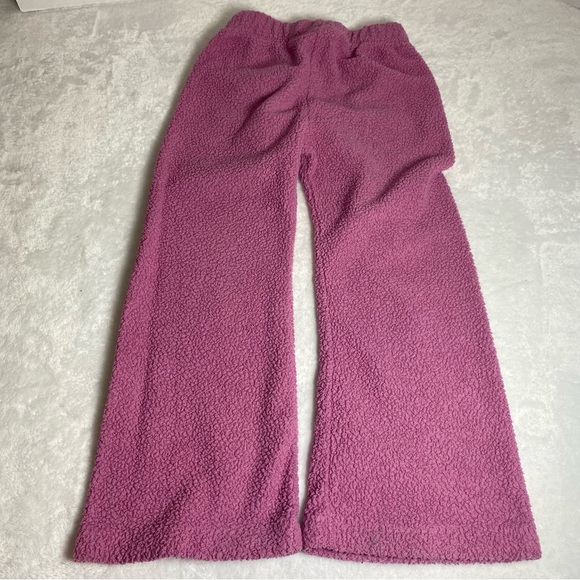 Nike Mauve Fleece Hoodie and Flare Pants Size 6 - Picture 10 of 10